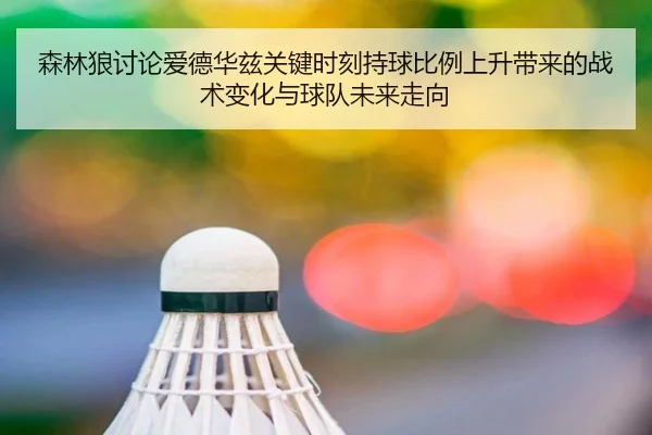 森林狼讨论爱德华兹关键时刻持球比例上升带来的战术变化与球队未来走向